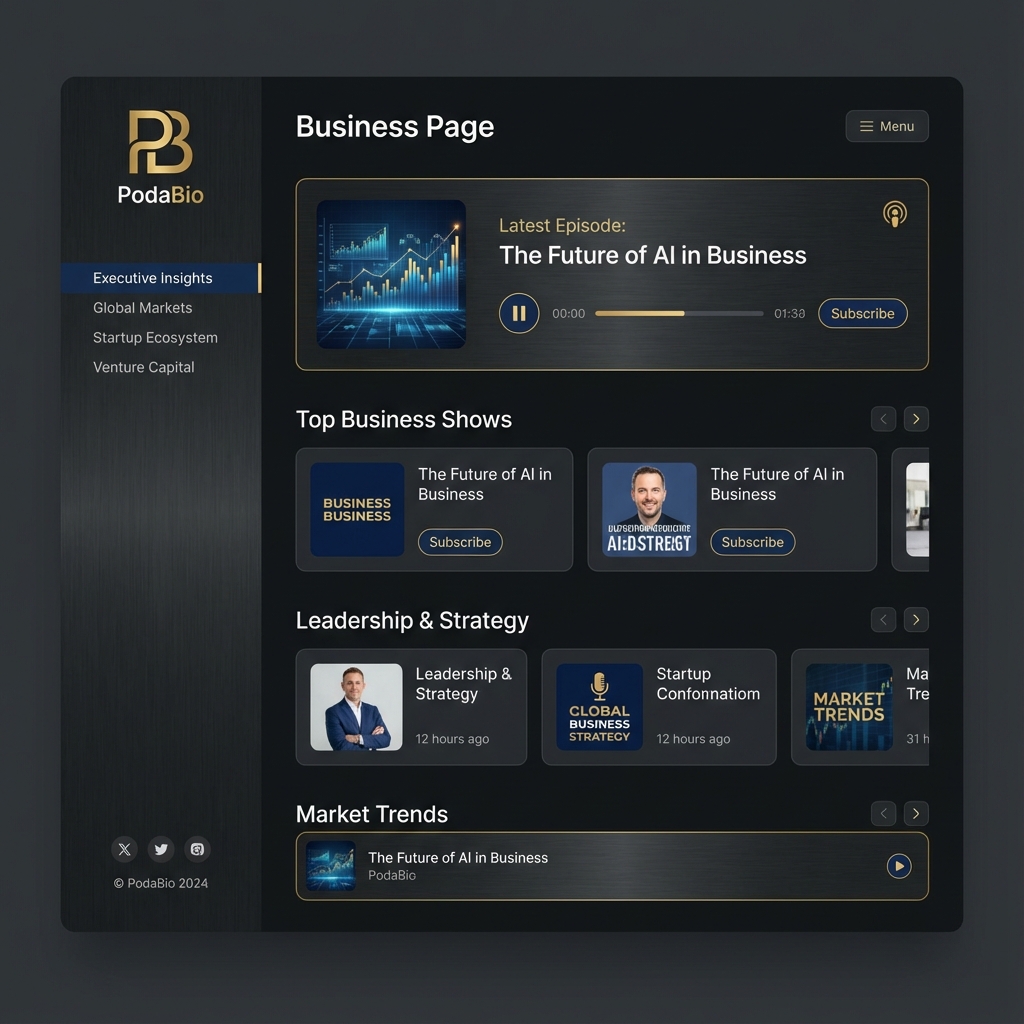 Business Podcast Example